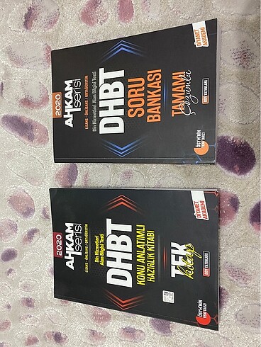 Dhbt kitapları