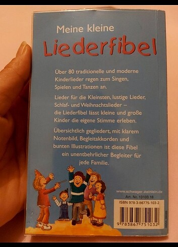 Diğer Almanca şarkı, oyun öğretisi Liederfibel mini kitap