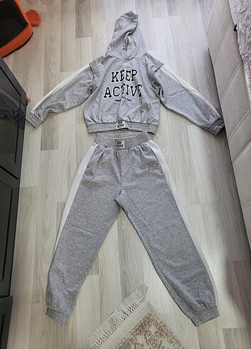 Zara çocuk gri eşofman takımı