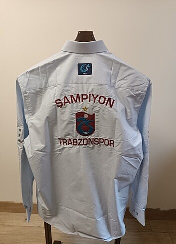l Beden beyaz Renk Orijinal TRABZONSPOR şampiyonluk gömleği 2 günlüğüne indirimde