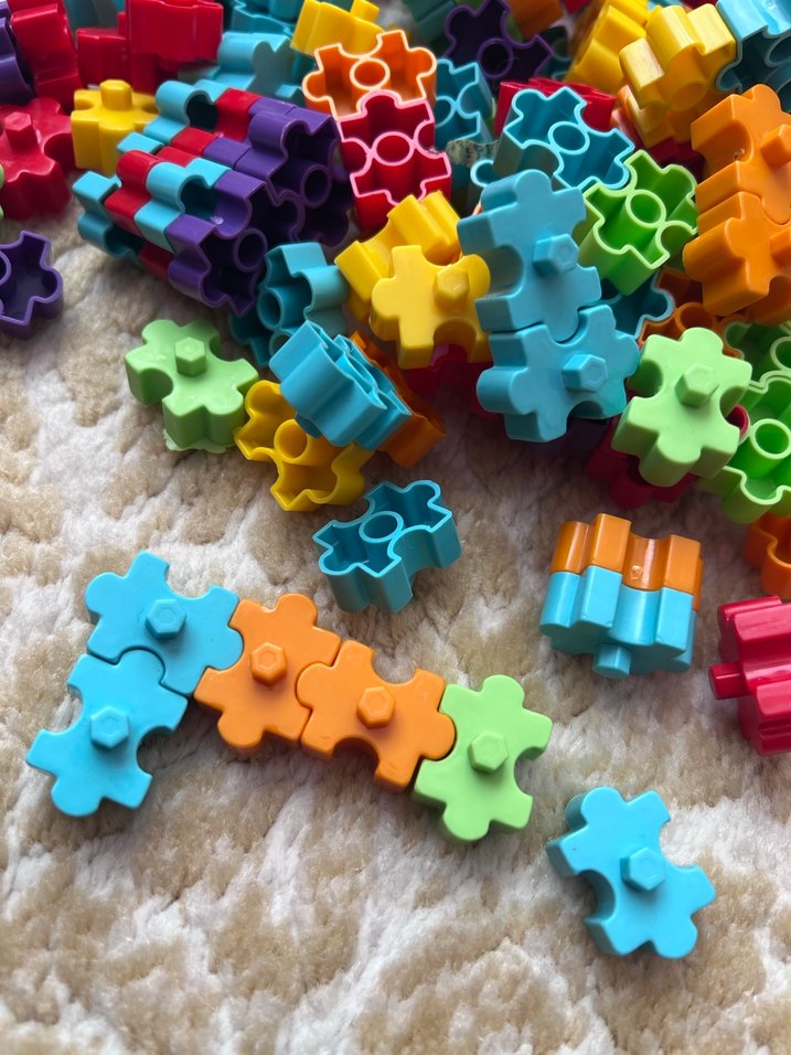 Renkli Mini Lego Blok Seti - Görsel 2