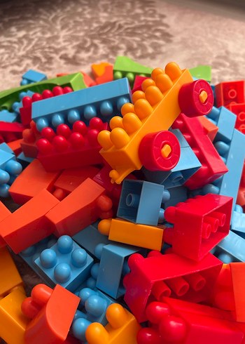 122 parça Renkli Lego Blokları Seti - Görsel 2