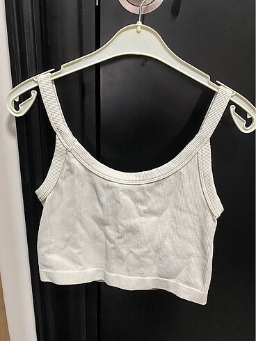 s Beden Stradivarius beyaz crop