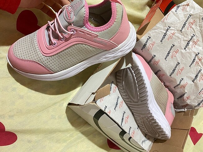 Pembe yeni kız çocuk ayakkabı - Görsel 5