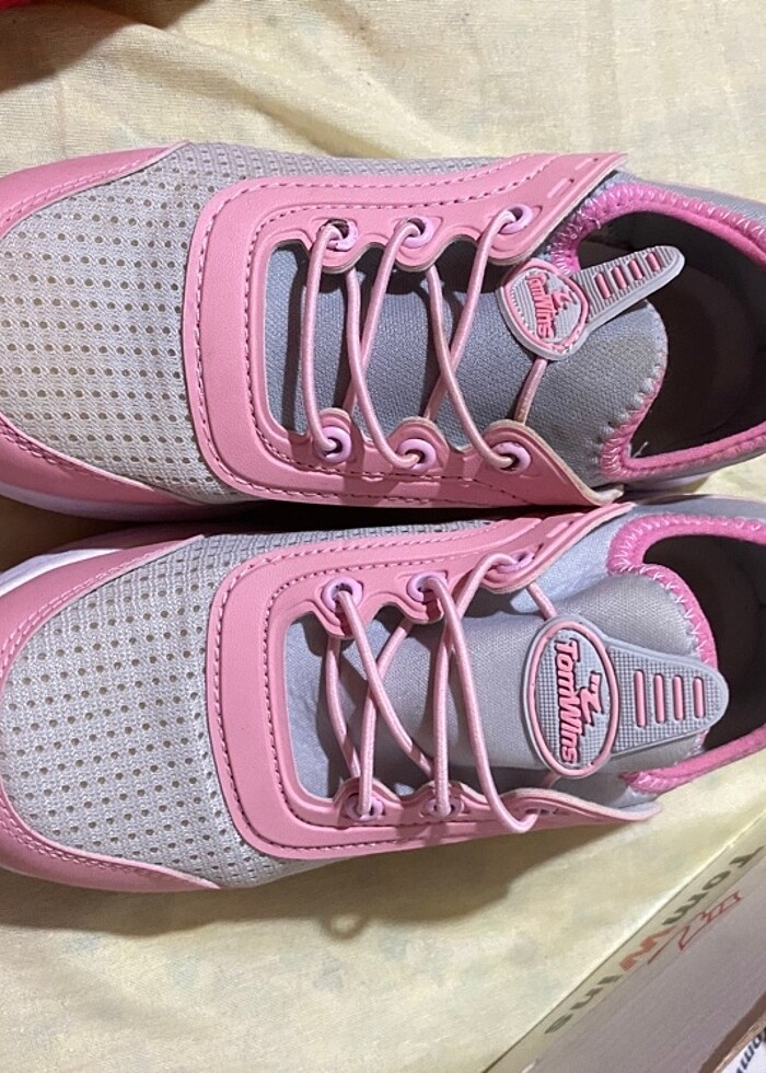 Pembe yeni kız çocuk ayakkabı - Görsel 2