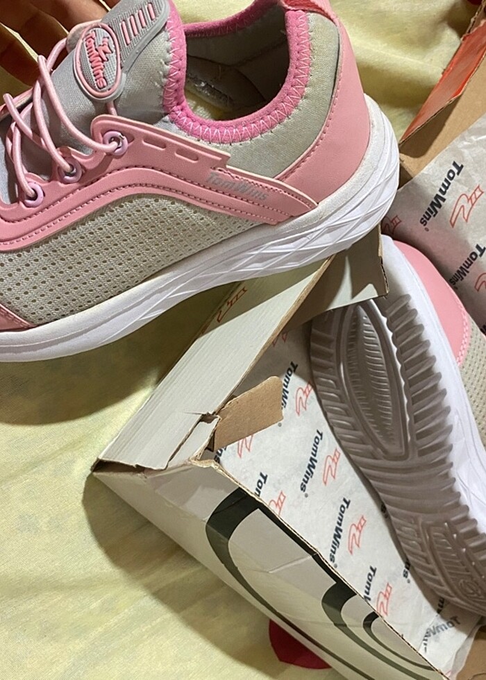 Pembe yeni kız çocuk ayakkabı - Görsel 5