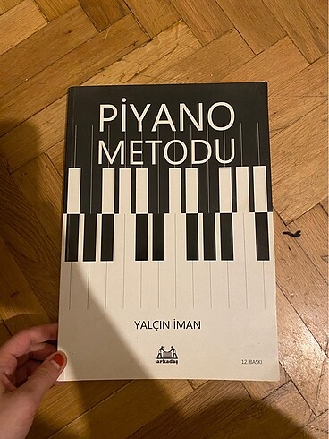 Piyano metodu kitap