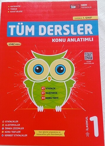 1. Sınıf tüm dersler