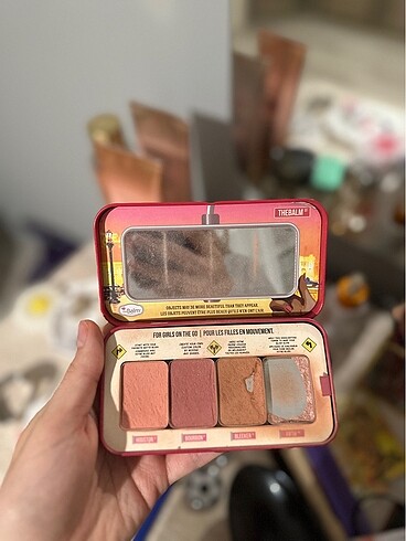 The Balm theBalm Autobalm Allık Paleti Grl Pwdr