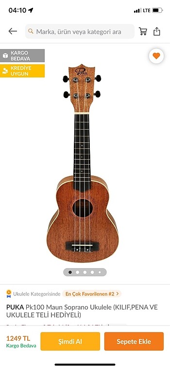 SOPRANO UKULELE