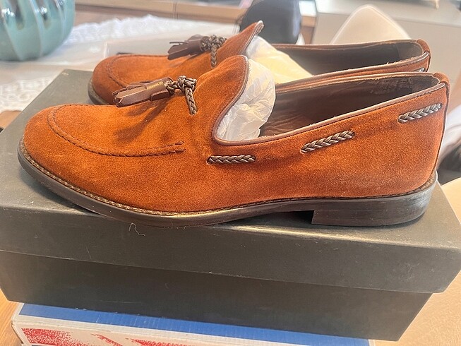 Diğer Loafer süet deri ayakkabı ???? 41 numara