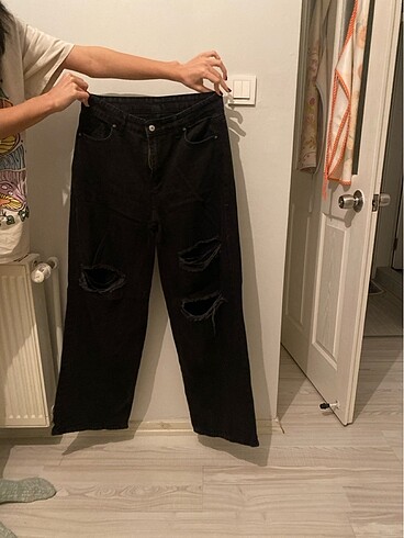 xl Beden Siyah Kot Pantolon