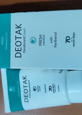 Deotak Mentollü Kadın Deodorant Kremi 70g