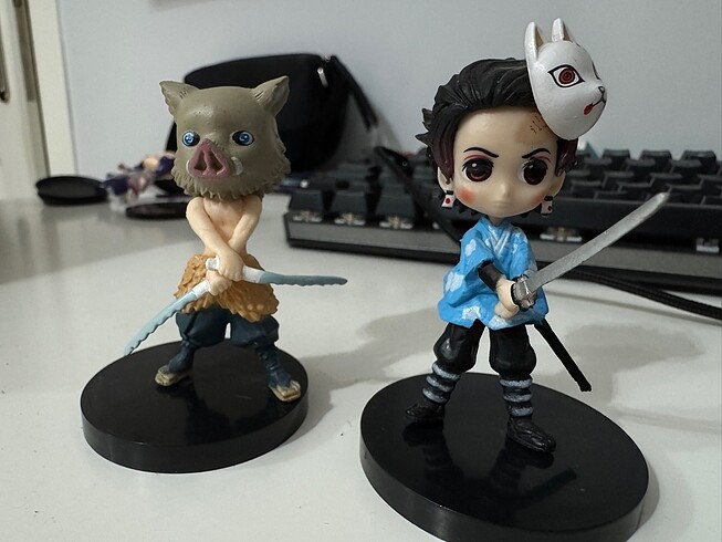  Demon slayer figür tanjiro ve inosuke