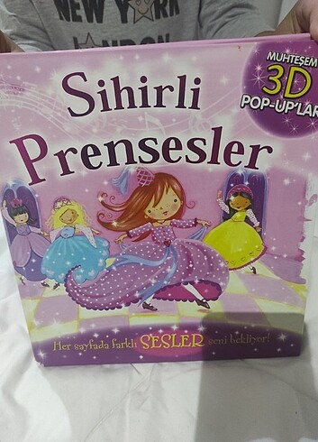 3 boyutlu Sihirli prensesler masal kitabı