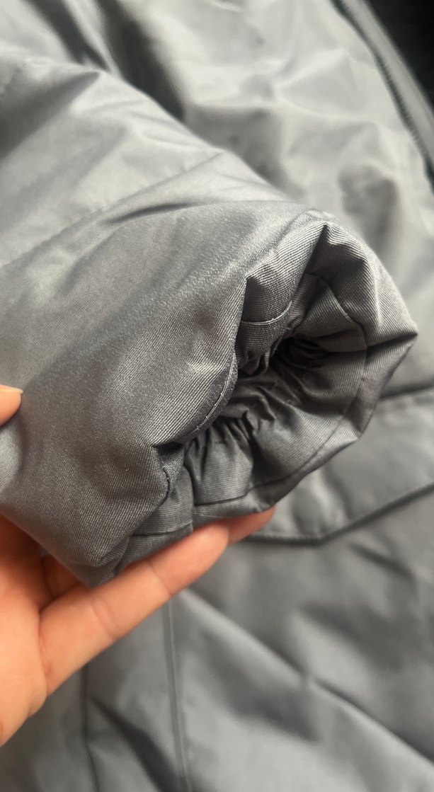 Erkek Çocuk Gri Fermuarlı Kapüşonlu Ceket - Görsel 4