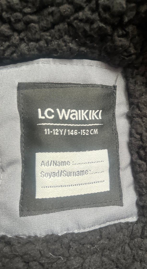 Erkek Çocuk Gri Fermuarlı Kapüşonlu Ceket - Görsel 3