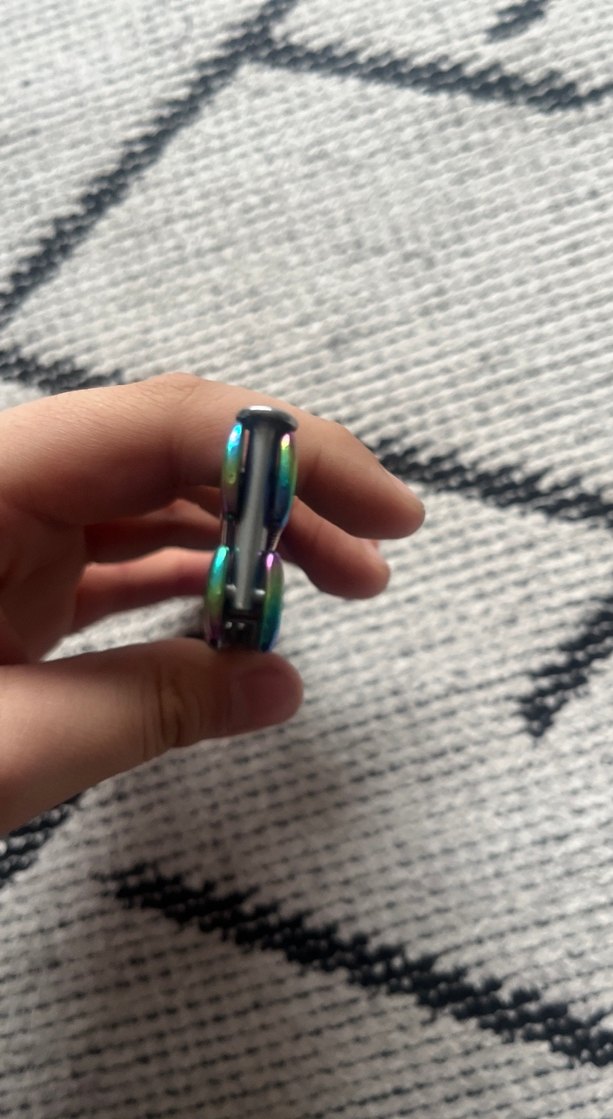 Çok Renkli Metal Kelebek Tarak - Görsel 3