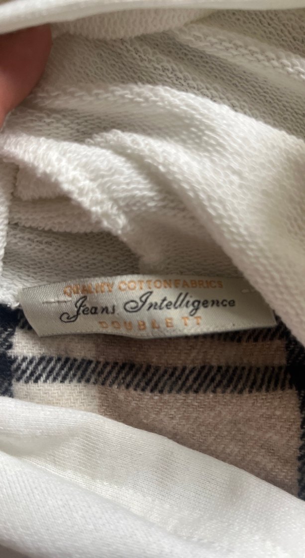 Kapüşonlu, Ekoseli, Bol Kesim Kadın Gömlek - Görsel 2