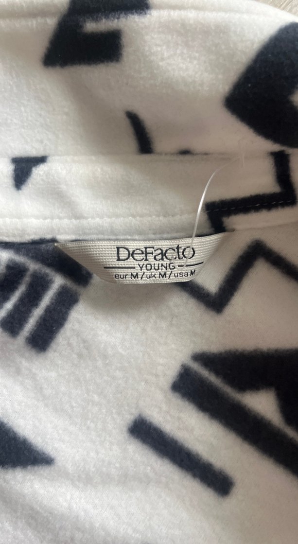 Baskılı Uzun Kollu Gri Kadın Gömlek - Görsel 3