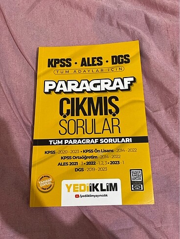 Paragraf Çıkmış sorular