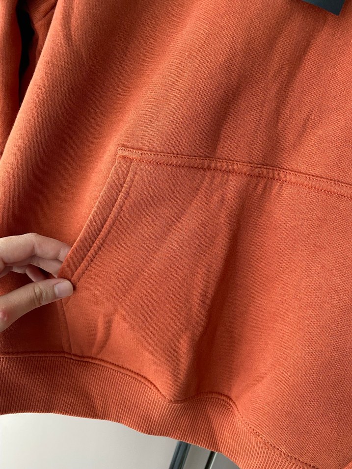 Mavi Kadın Turuncu Kapüşonlu Sweatshirt - Görsel 4