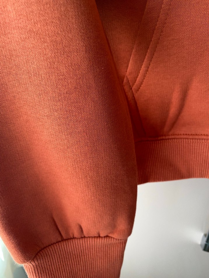 Mavi Kadın Turuncu Kapüşonlu Sweatshirt - Görsel 3