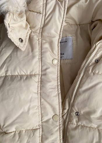 BERSHKA KAPÜŞONLU KADIN MONT - Görsel 4