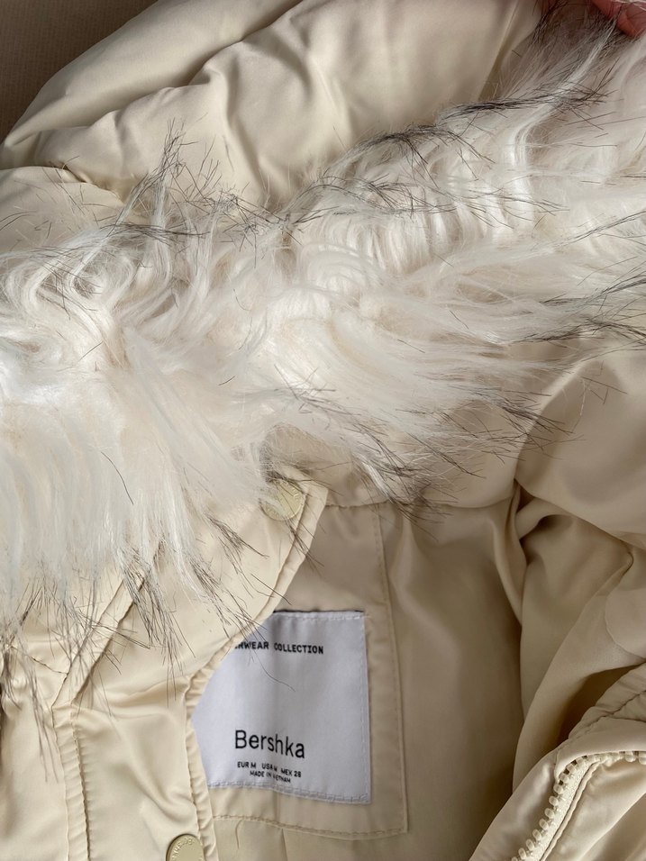 BERSHKA KAPÜŞONLU KADIN MONT - Görsel 5