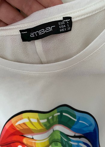 Ambar Kadın Önden Bağlamalı T-shirt - Görsel 3