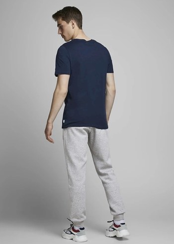 Jack & Jones Orijinal Gri Rahat Kesim Eşofman Altı - Görsel 3