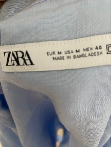 Zara Zara erkek gömlek