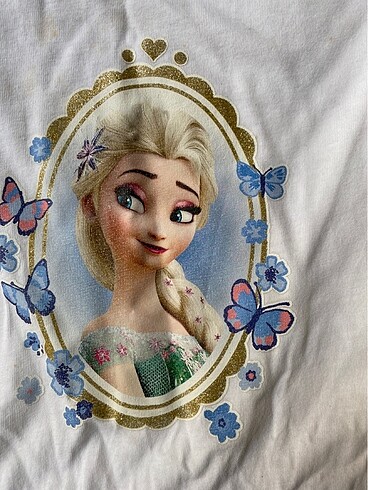 7 Yaş Beden Elsa elbise