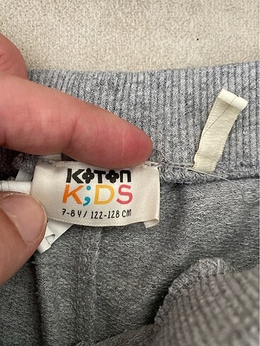 7 Yaş Beden Koton kids eşofman altı