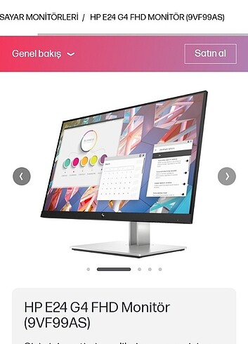 Beden HP MONİTÖR