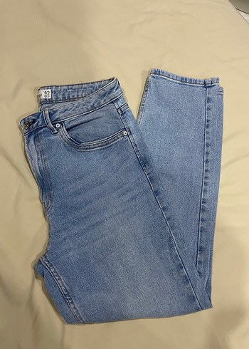 Mavi Normal Kesim Midi Kadın Denim Pantolon
