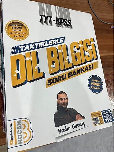 Yks dil bilgisi test kitabı