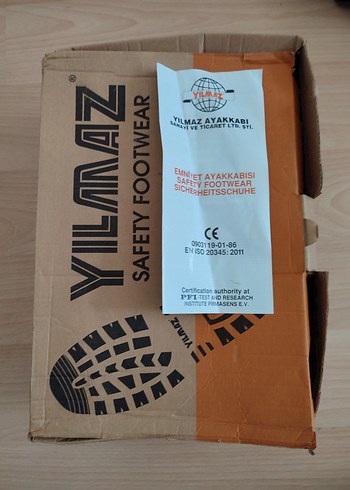 İş Ayakkabısı(Kutusunda Sıfır) - Görsel 2