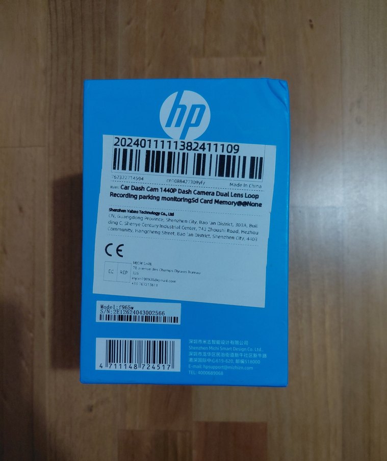 HP Araç Kamerası 2K 1440P - Görsel 5