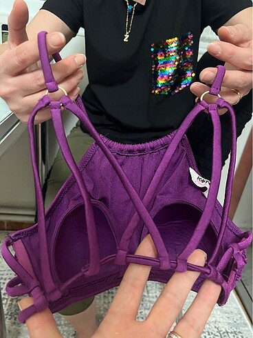 34 Beden mor Renk Bikini