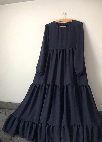 Ayrobin kumaş elbise 