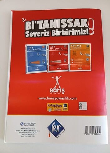 baris yayinlari ayt matematik deneme