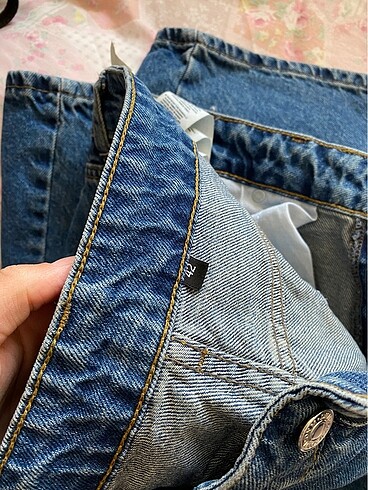 42 Beden mavi Renk Wide leg jean