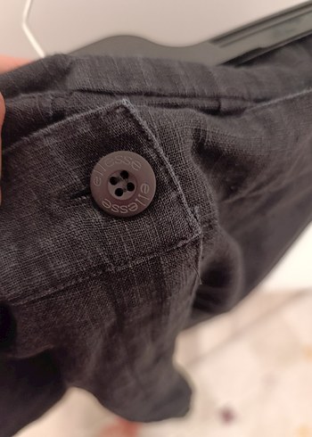 Ellese marka Kadın Lacivert Mini Denim Pantolon - Görsel 5
