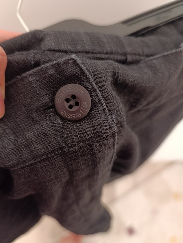 Ellese marka Kadın Lacivert Mini Denim Pantolon - Görsel 5