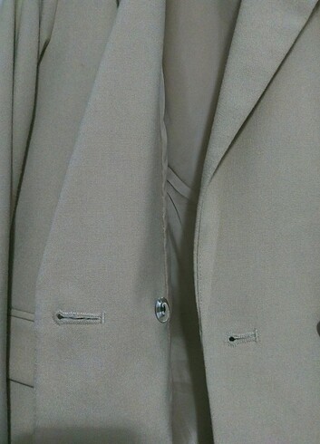 36 Beden camel Renk Blazer Ceket 
