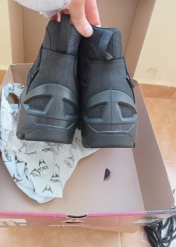 Siyah Kamuflaj Desenli Erkek Bağcıklı Bot - Görsel 5