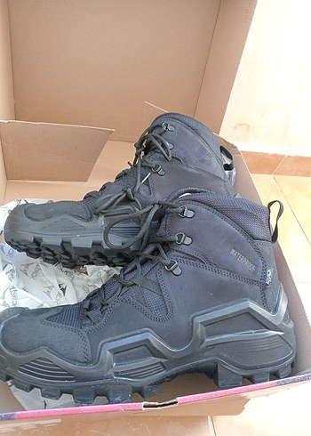 Siyah Kamuflaj Desenli Erkek Bağcıklı Bot - Görsel 2