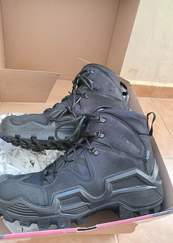 Siyah Kamuflaj Desenli Erkek Bağcıklı Bot - Görsel 3