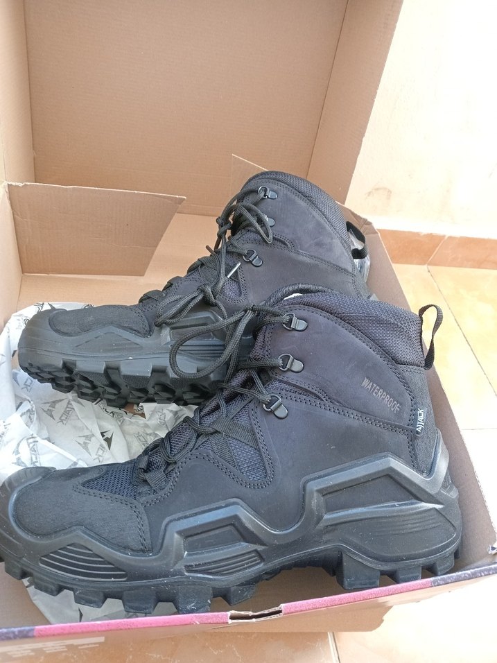 Siyah Kamuflaj Desenli Erkek Bağcıklı Bot - Görsel 2